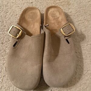 Time and Tru Taupe Suede Footwear